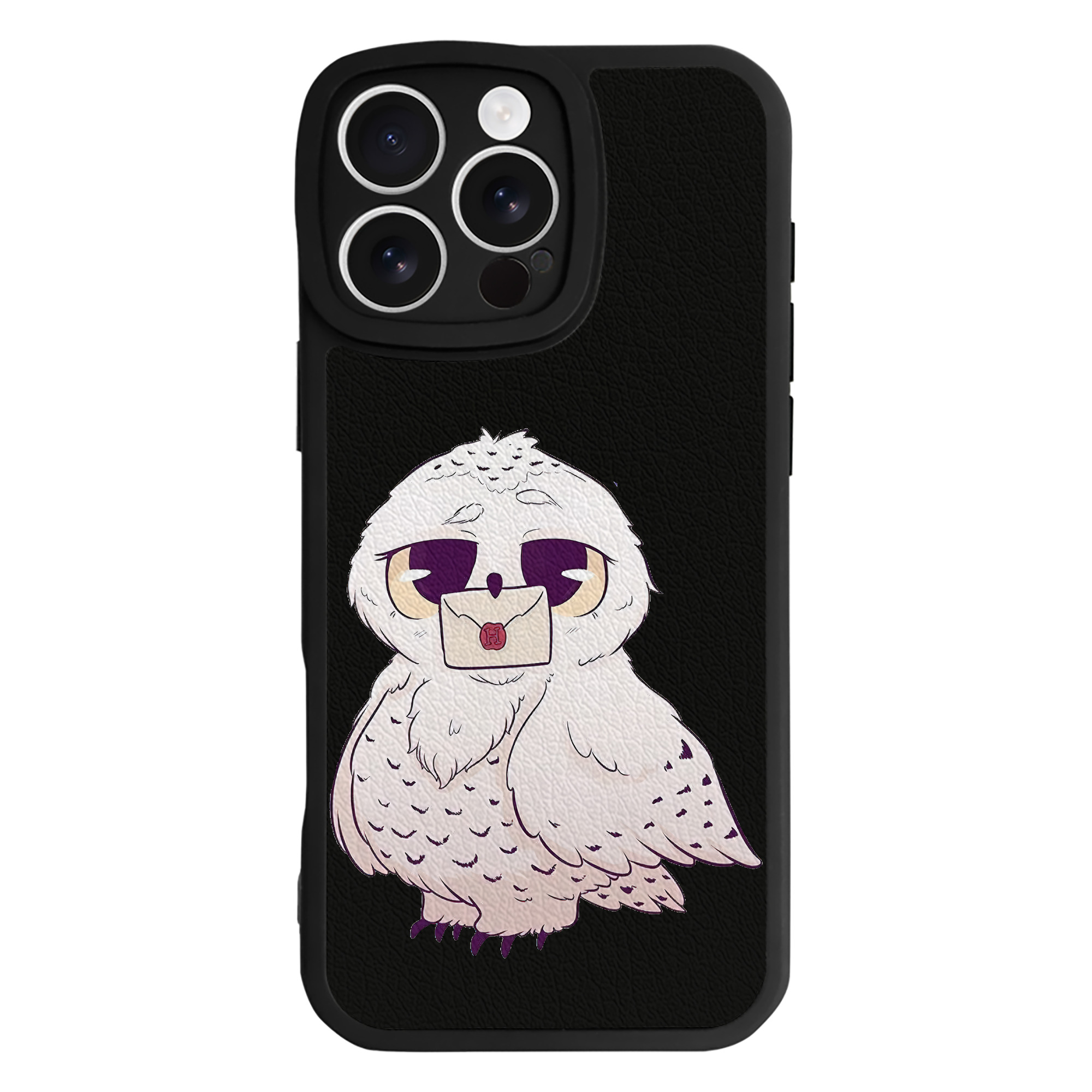 （画像用） Harry Potter ハリー・ポッターシリーズ 【iPhone 16シリーズ対応】シリコンスマホケース（レザー調） 材質：シリコン